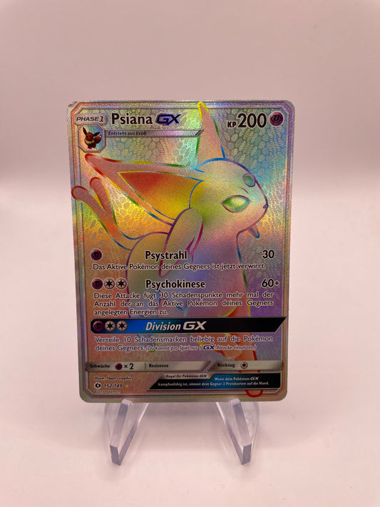 Pokemon Karte GX Psiana 152/149 Deutsch