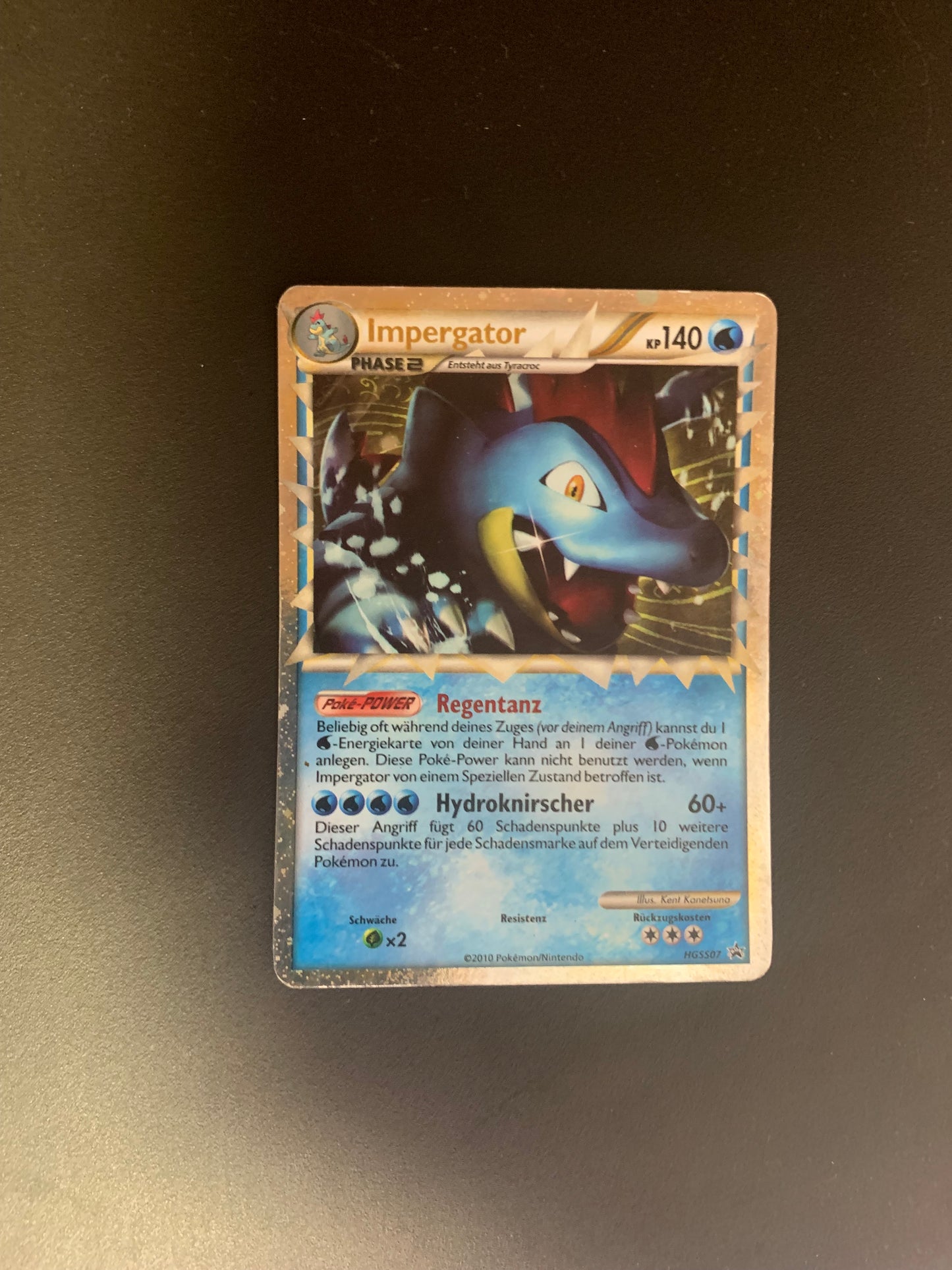 Pokemon Karte Prime Promo Impergator HGSS07 Deutsch