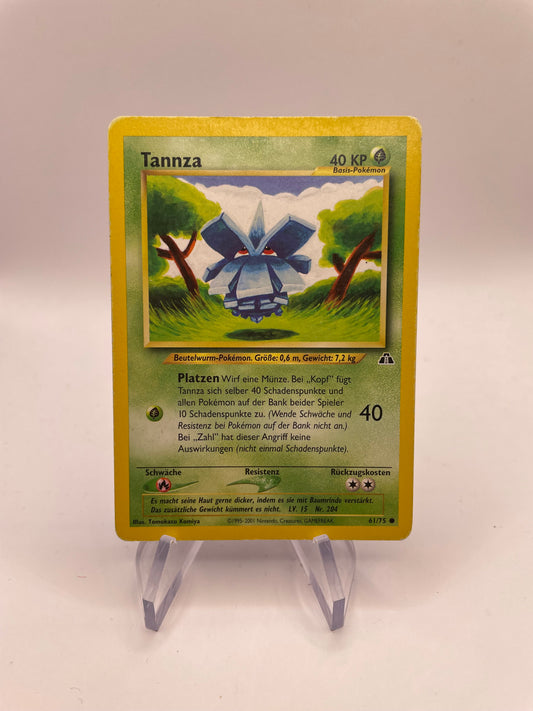 Pokemon Karte Neo Discovery Tannza 61/75 Deutsch