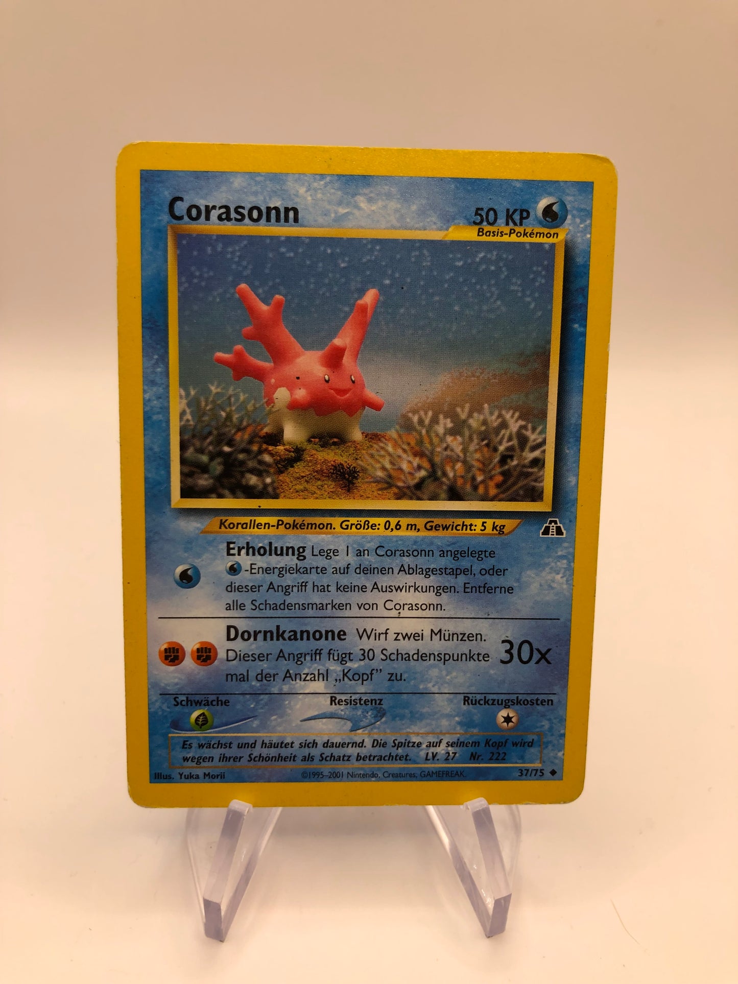 Pokemon Karte Neo Discovery Corasonn 37/75 Deutsch