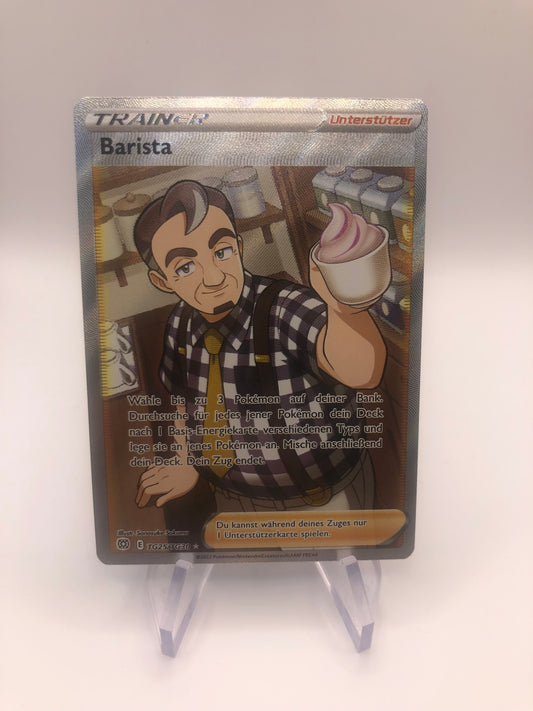 Pokemon Karte Trainer Barista TG25/TG30 Deutsch
