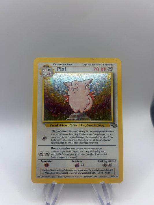 Pokemon Karte Holo Pixi 1/64 Deutsch
