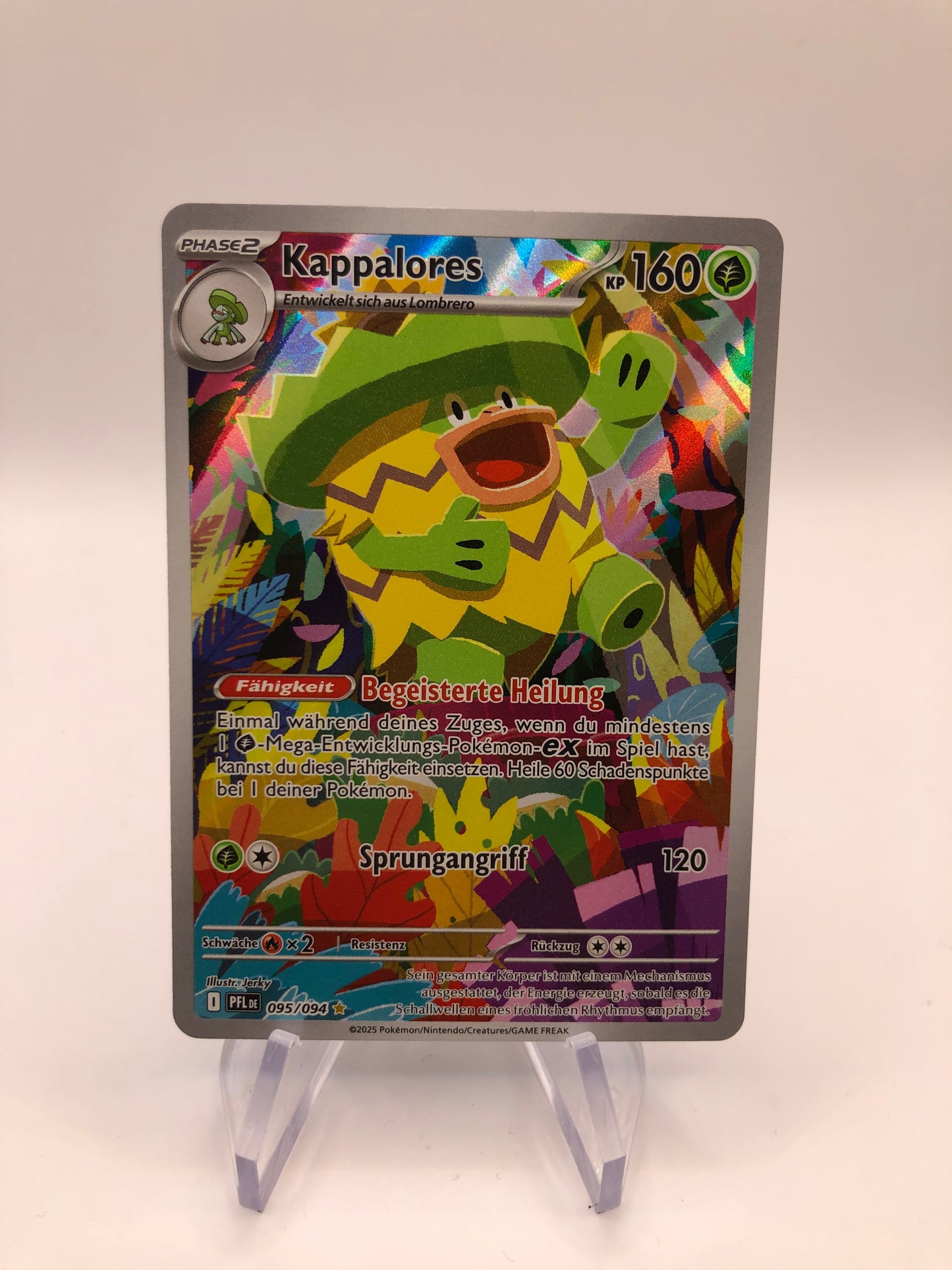 Pokemon Karte Art-Rare Kappalores 95/94 Deutsch