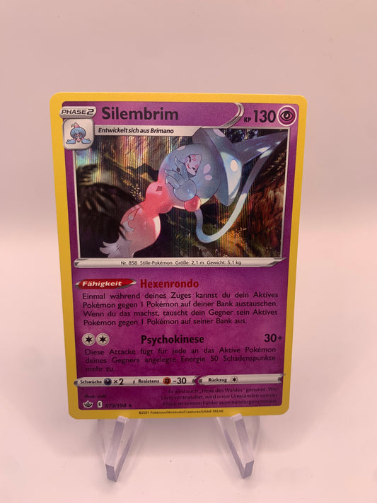 Pokemon Karte Holo Silembrim 73/198 Deutsch