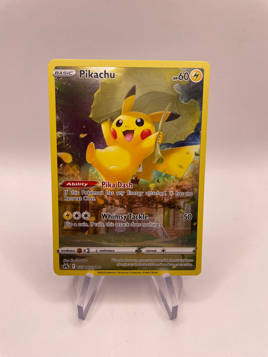 Pokemon Karte Art Rare Pikachu GG30/GG70 Englisch