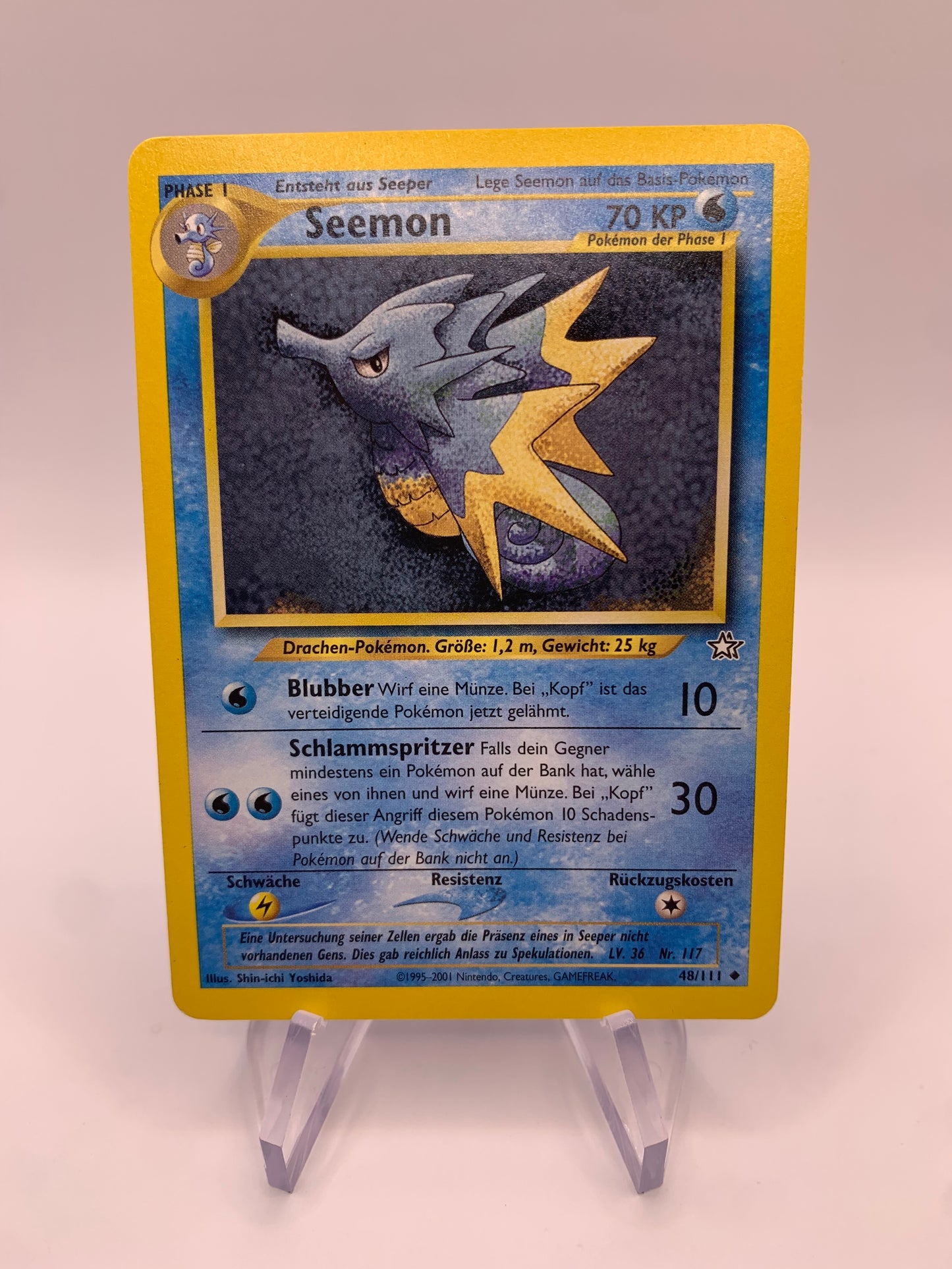 Pokémon card Seemon 48/64 Jungle German