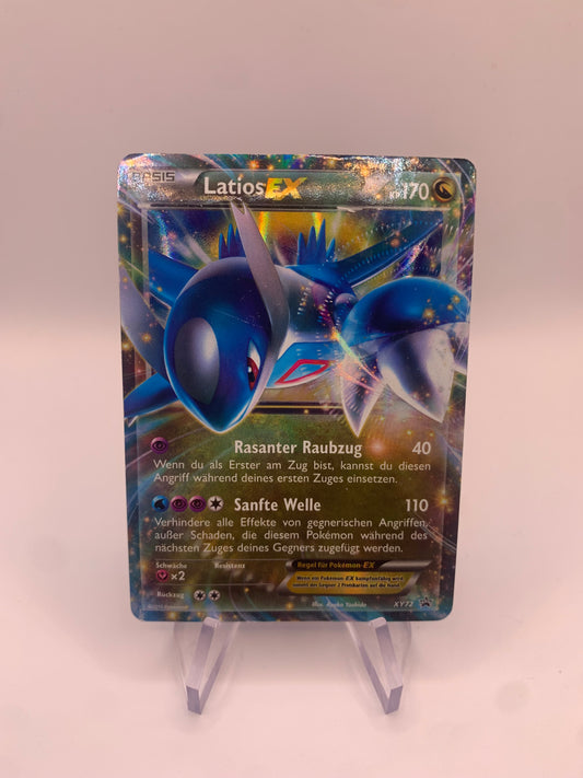 Pokemon Karte EX Holo Promo Latios XY72 Deutsch