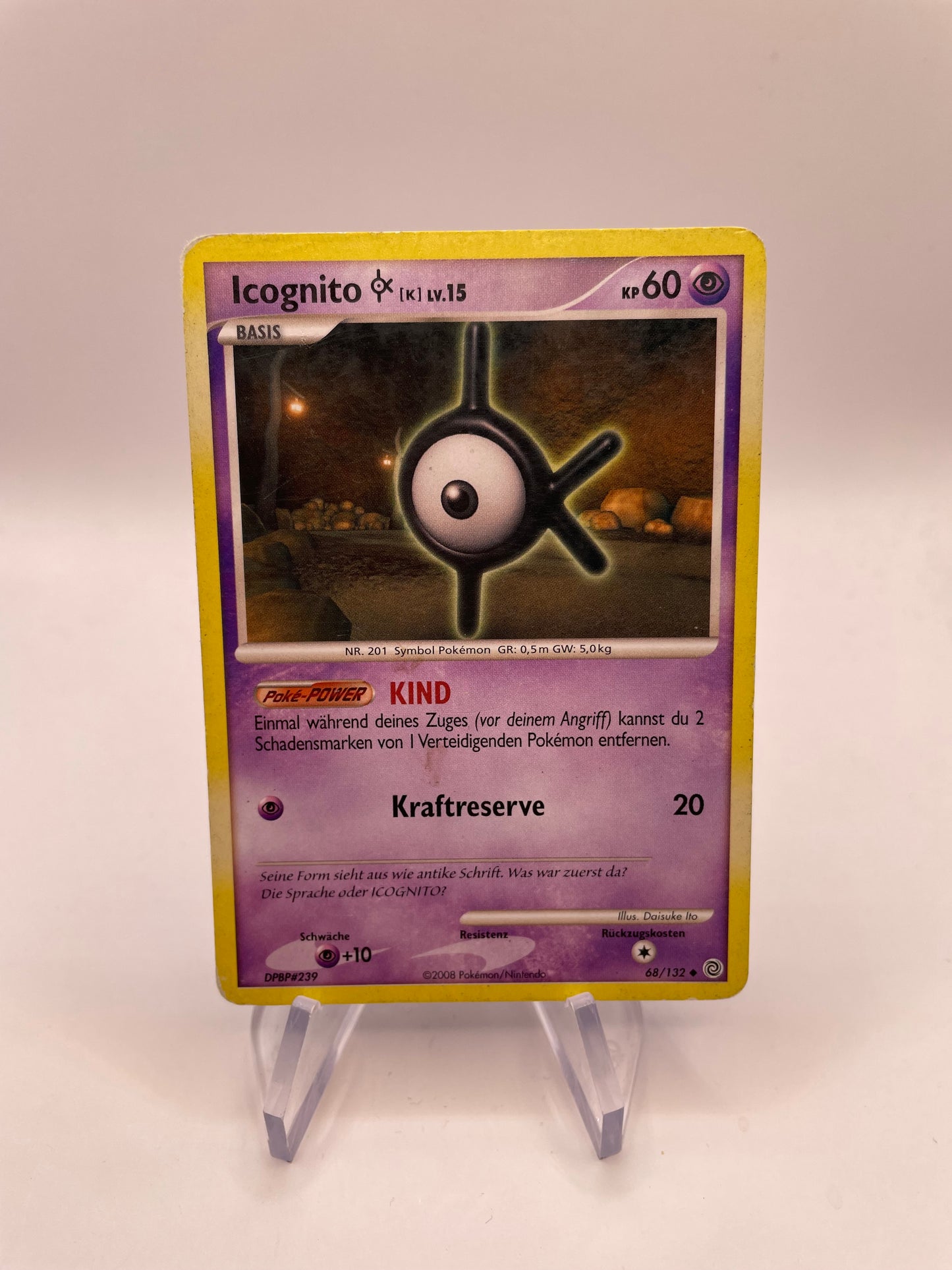 Pokémon Karte Icognito 68/132 Deutsch