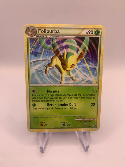 Pokemon Karte Folipurba 17/90 Deutsch