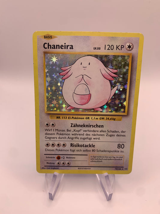 Pokemon Karte Holo Chaneira 70/108 Deutsch