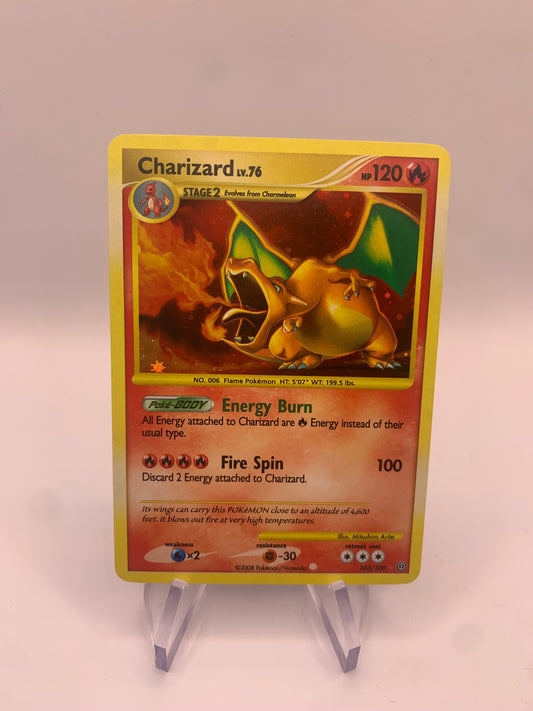 Pokemon Karte Holo Glurak 103/100 Englisch