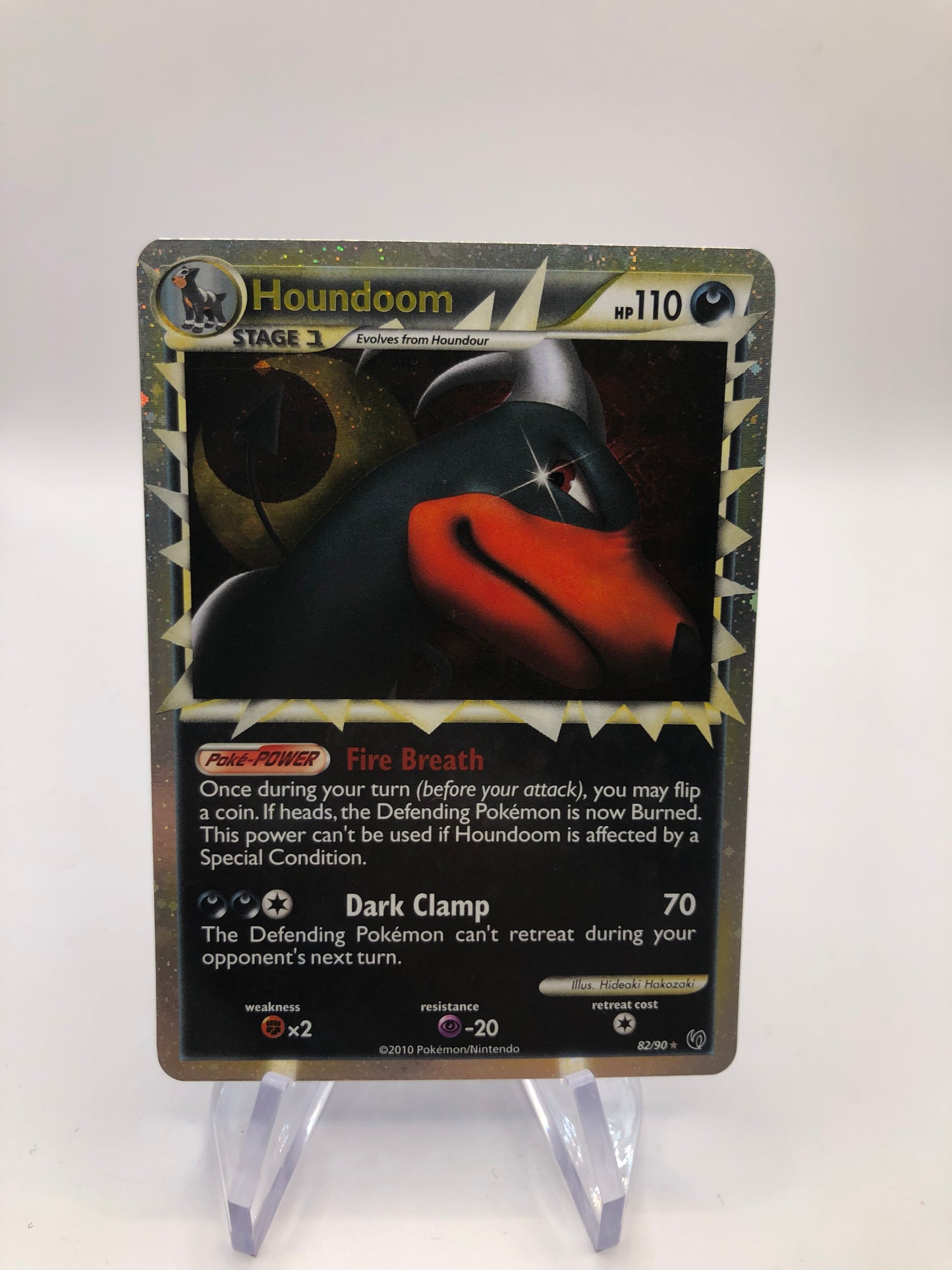 Pokemon Karte Prime Hundemon 82/90 Englisch