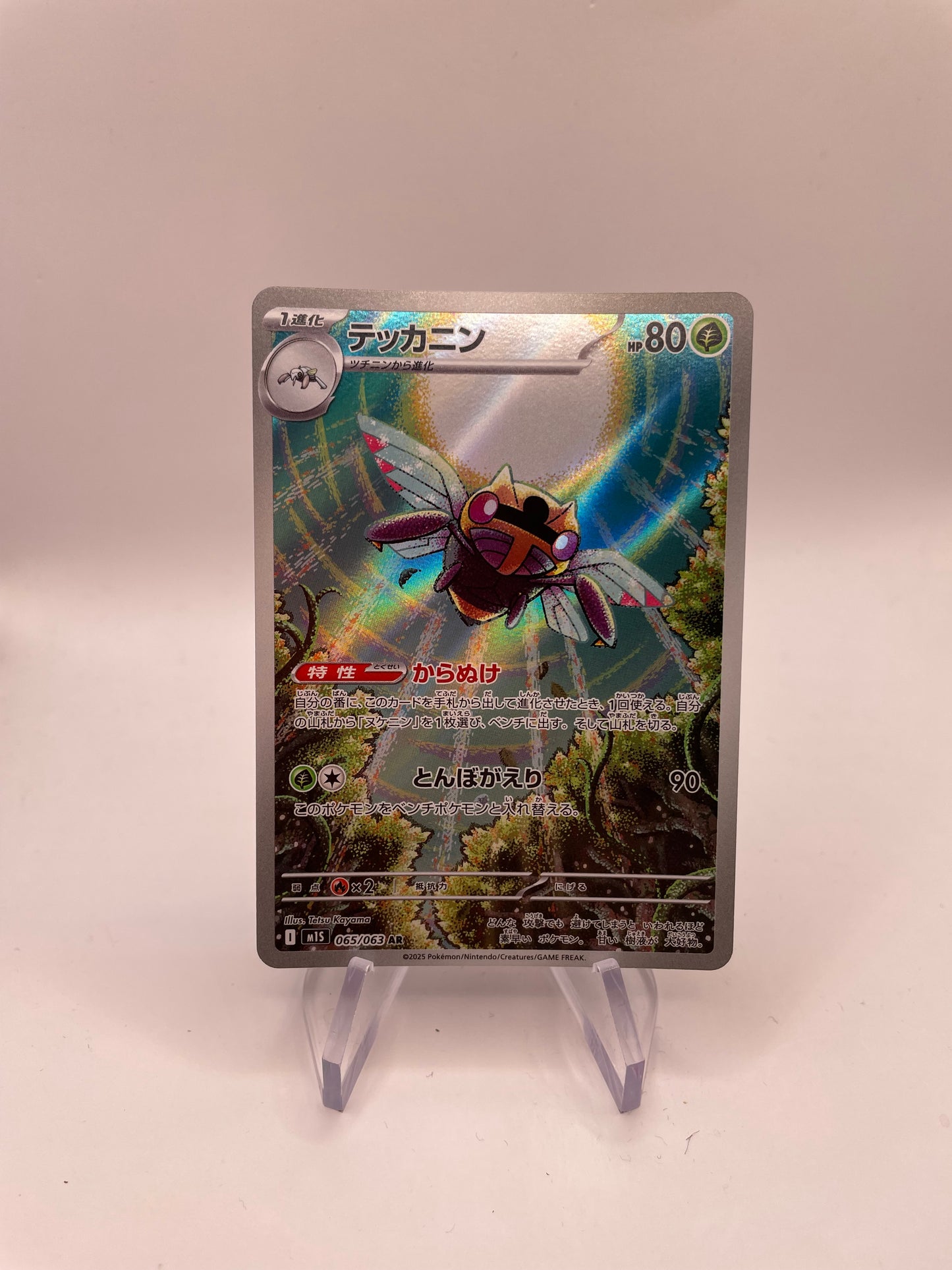 Pokemon Karte Art Rare Ninjask 65/63 Japanisch