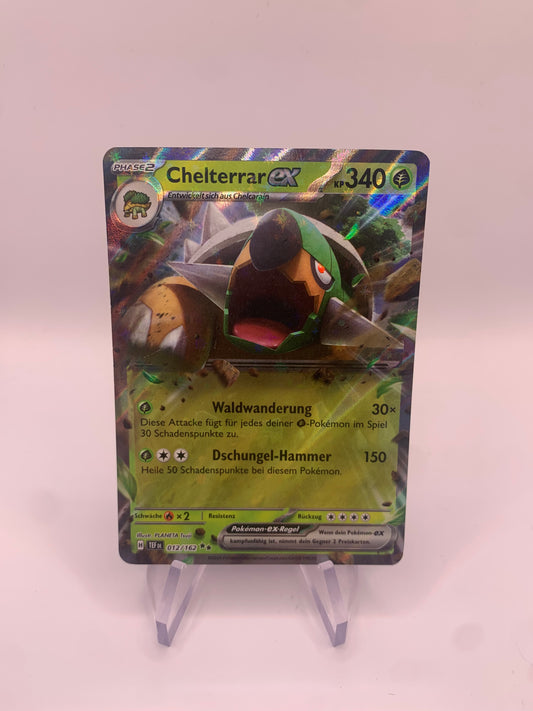 Pokemon Karte Ex Chelterrar 12/162 Deutsch