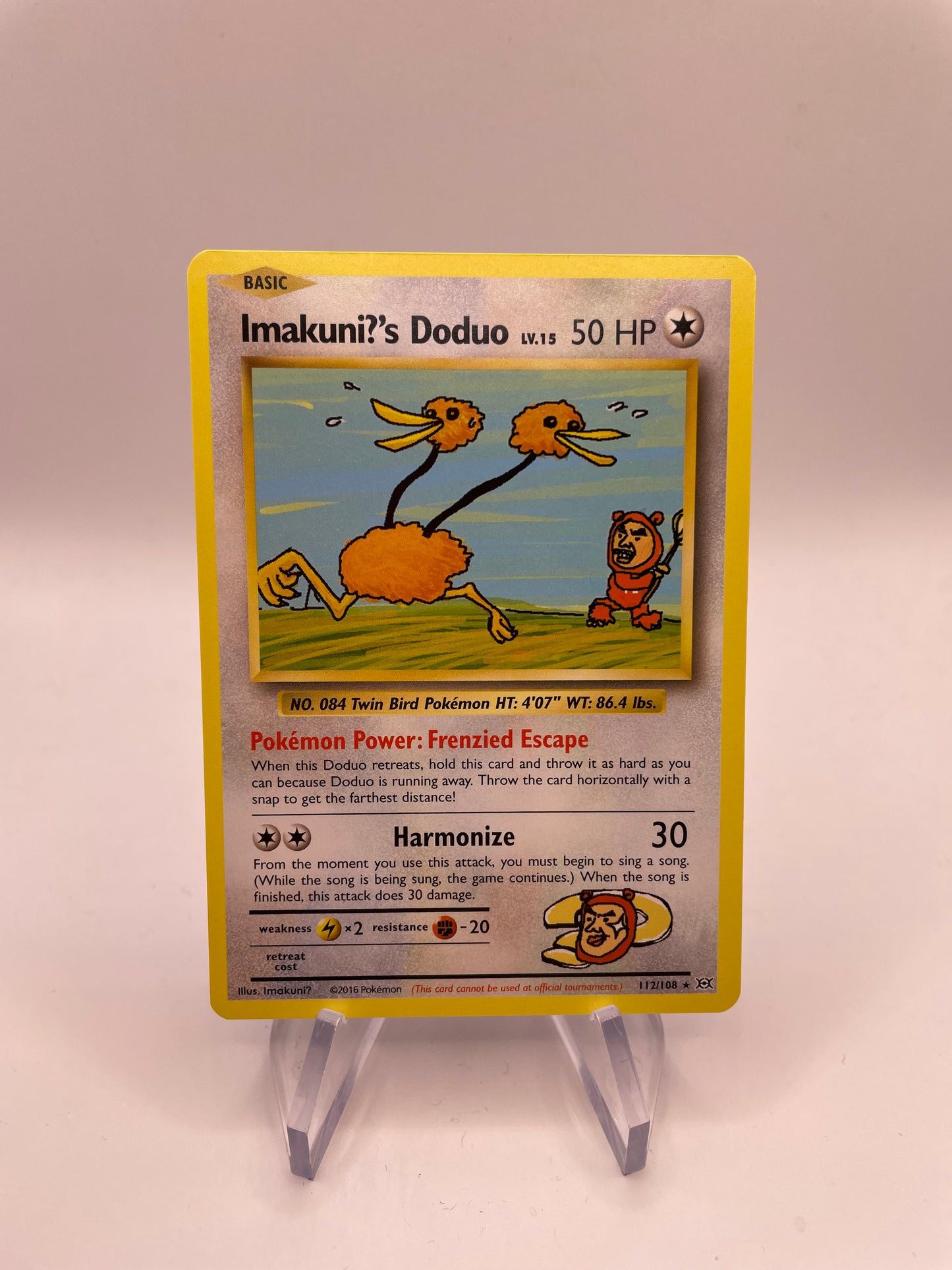 Pokemon Karte Imakuni?‘s Duduo 112/108 Englisch