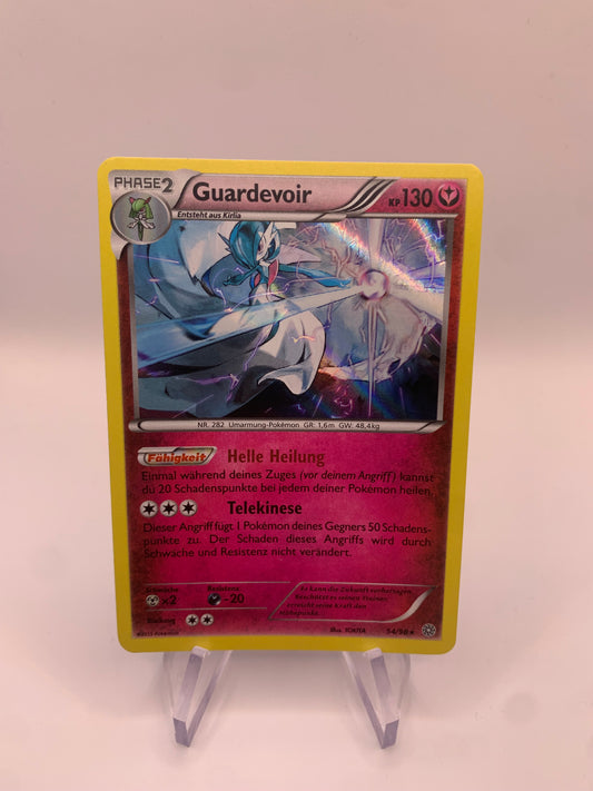 Pokemon Karte Holo Guardevoir 54/98 Deutsch