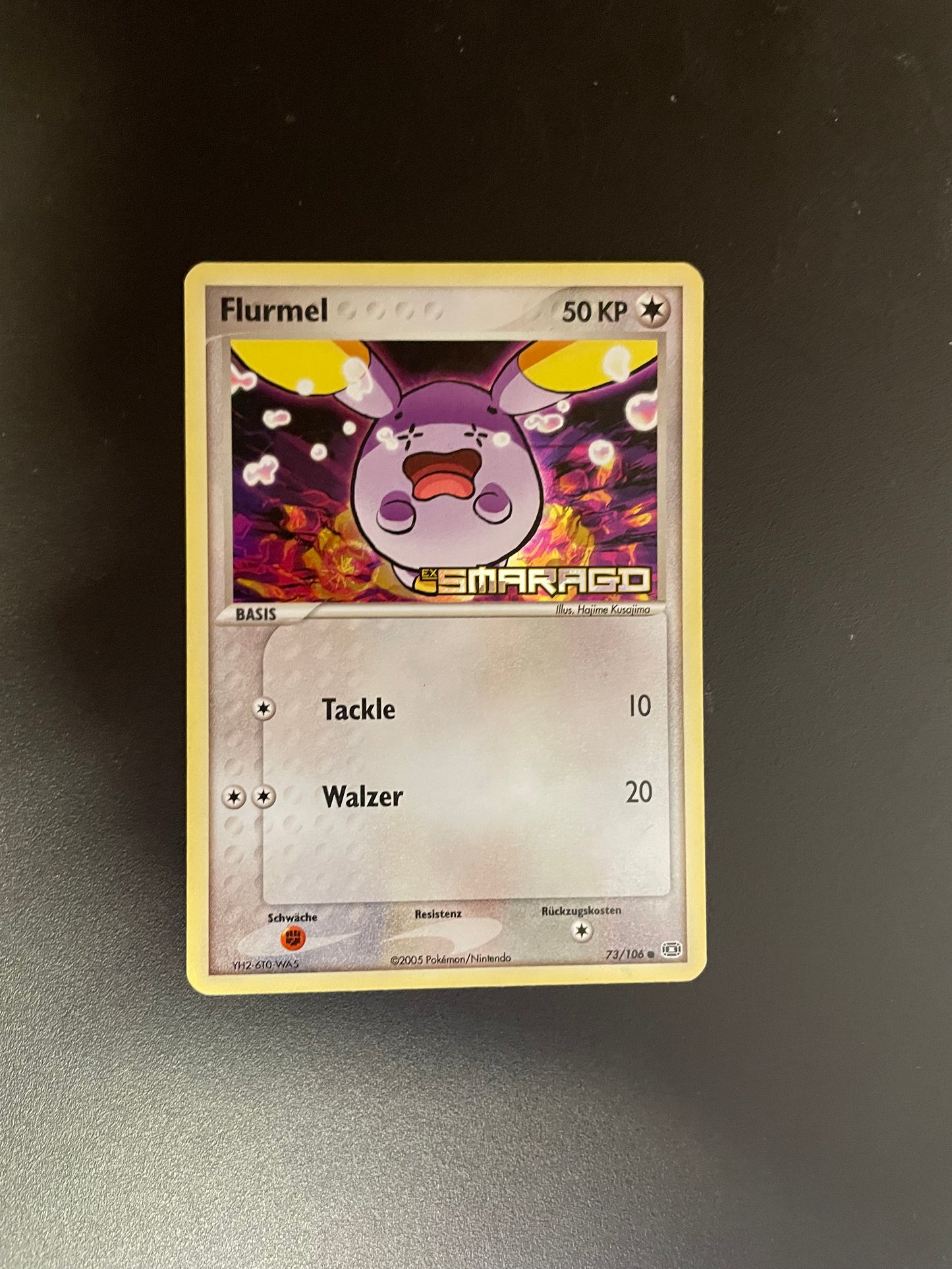Pokemon Karte Holo Flurmel 73/106 Deutsch
