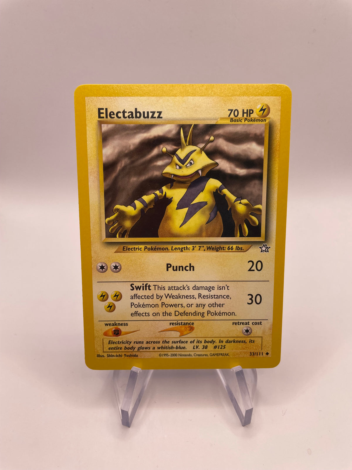 Pokemon Karte Elektek Neo Genesis 33/111 Englisch