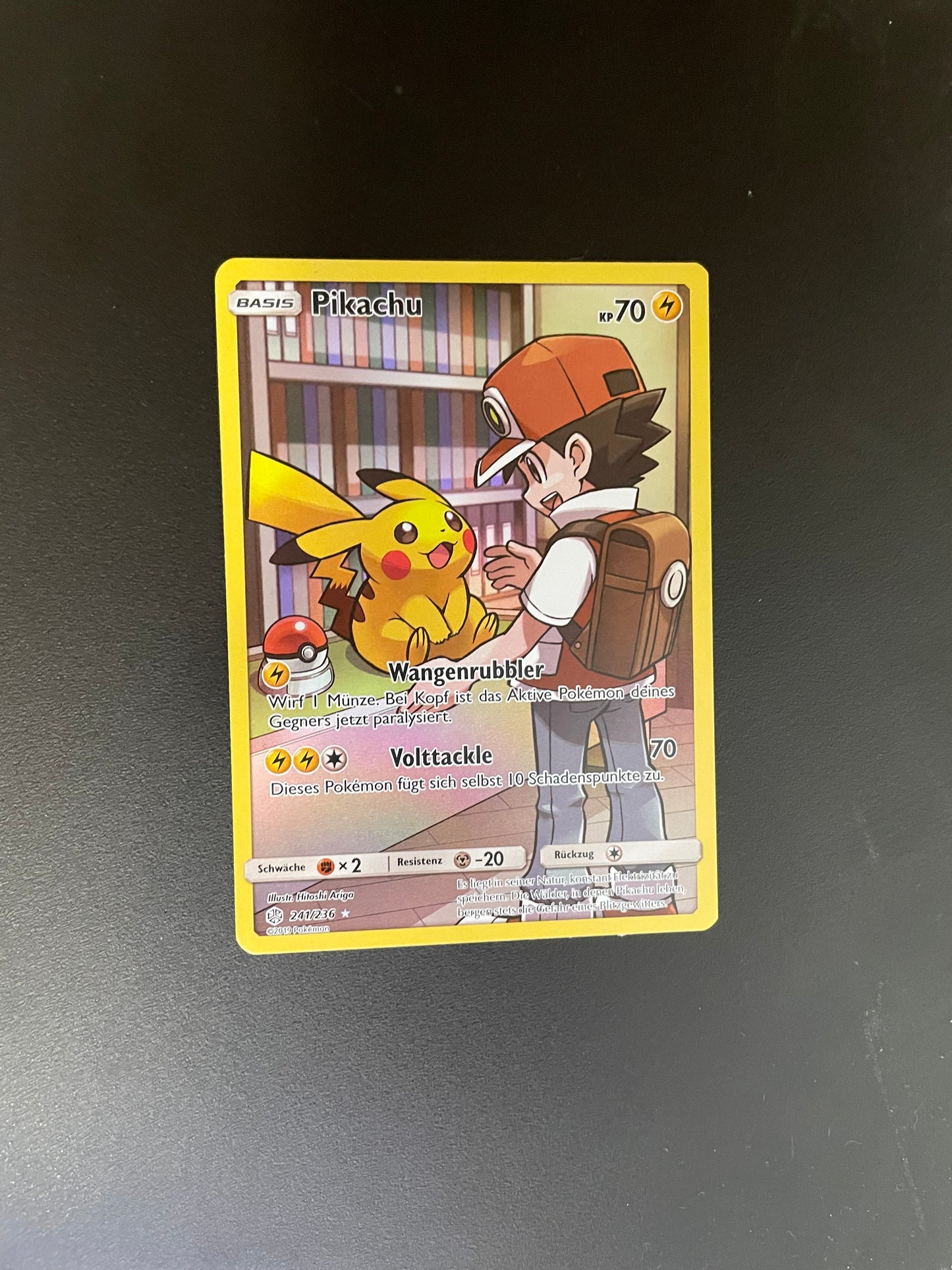 Pokemon Karte Art Rare Pikachu 241/236 Deutsch