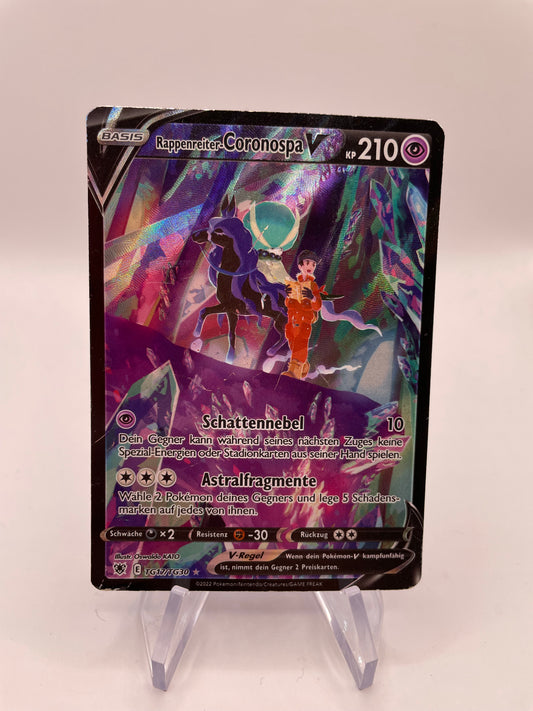 Pokemon Karte V Rappenreiter Coronospa TG17/TG30 Deutsch