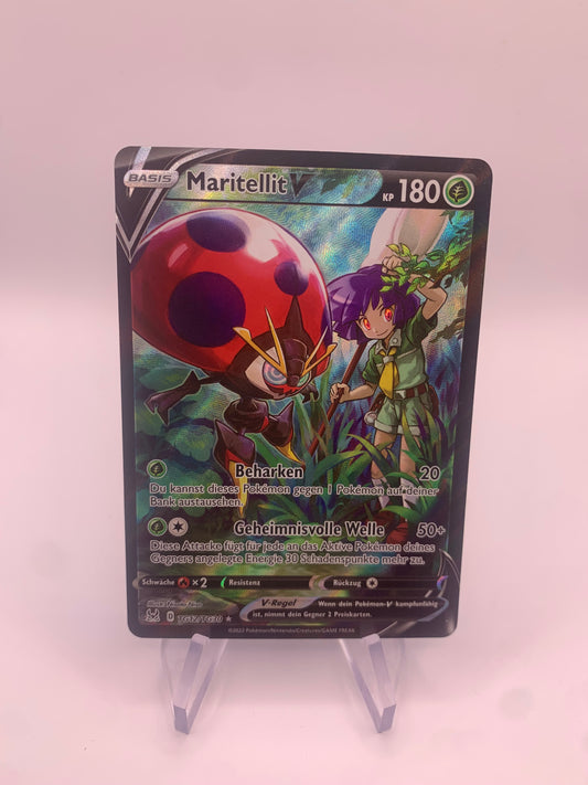 Pokemon Karte V Alt-Art Maritellit TG12/TG30 Deutsch