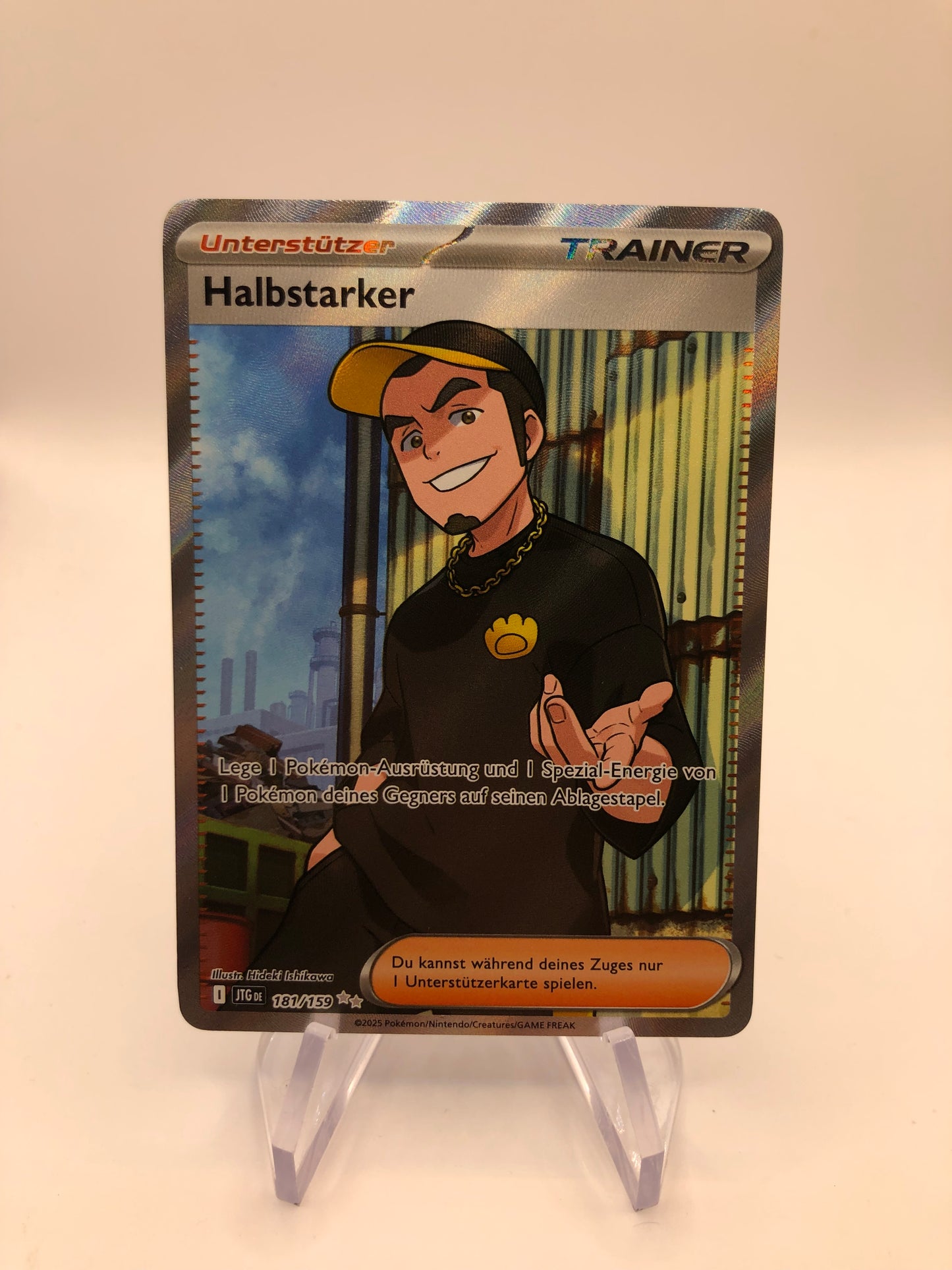 Pokemon Karte Trainer Halbstarker 181/159 Deutsch