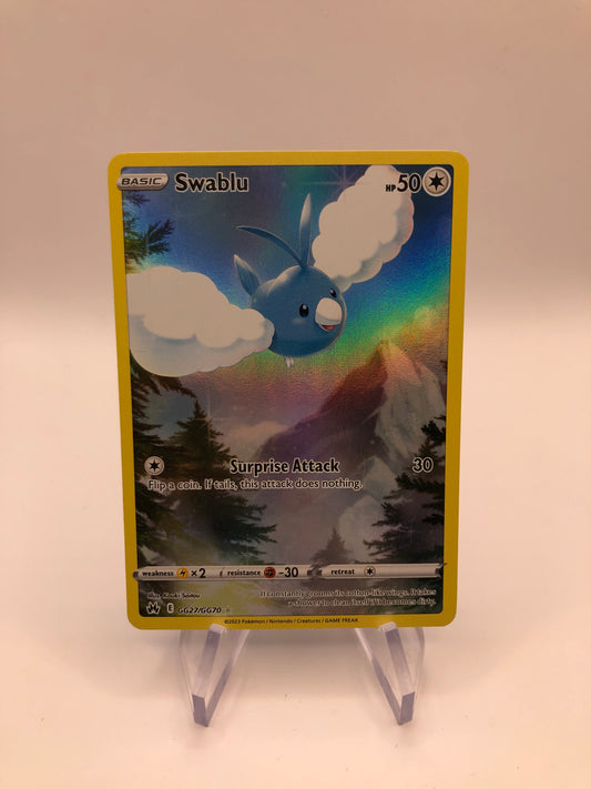 Pokemon Karte Art-Rare Wablu GG27/GG70 Englisch