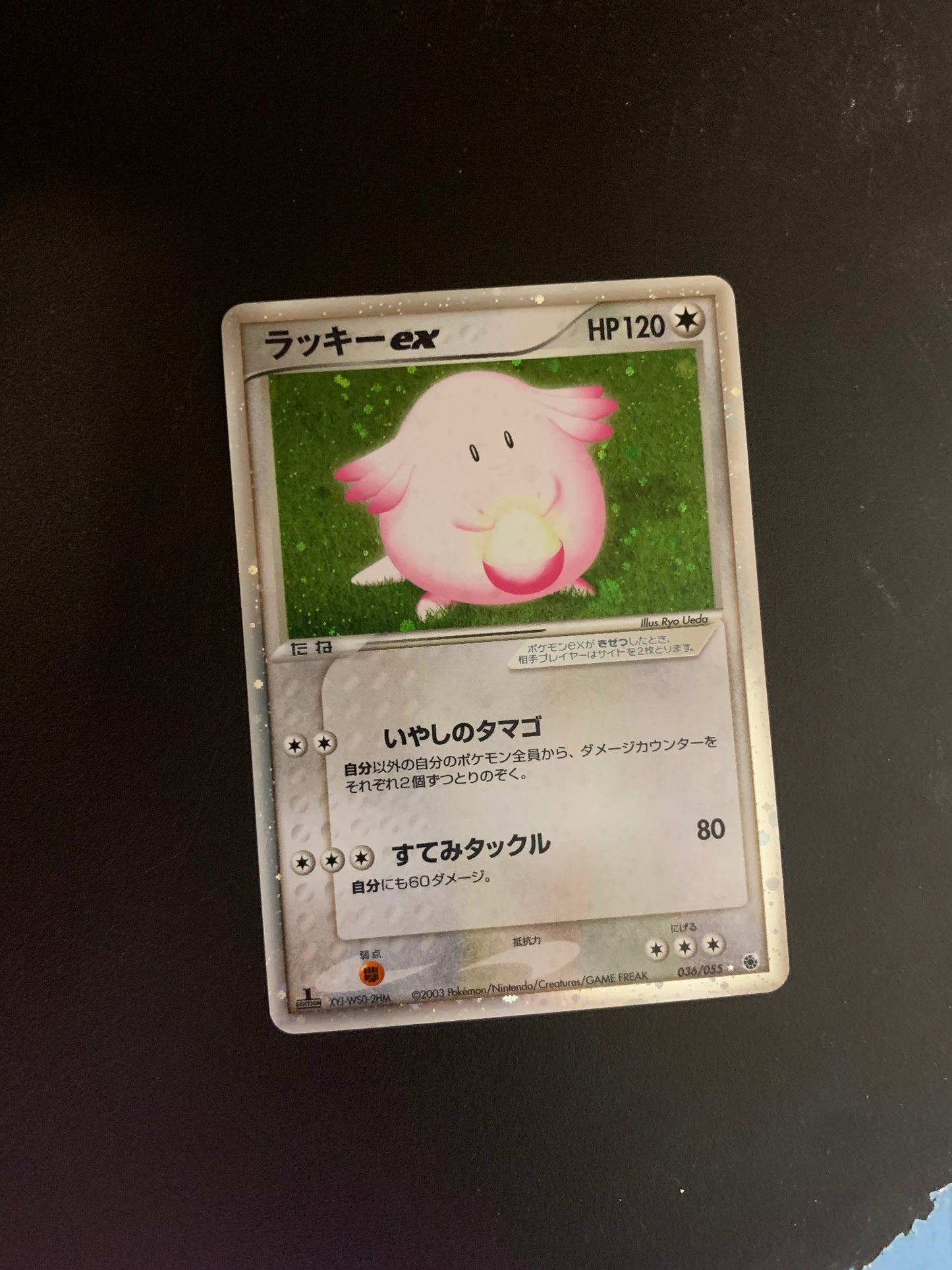 Pokemon Karte EX Holo 1.Edition Chaneira 36/55 Japanisch