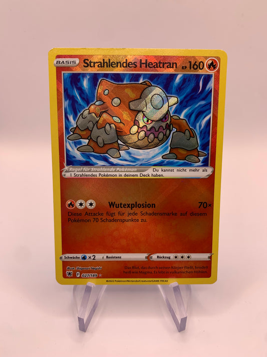 Pokemon Karte Shiny Strahlendes Heatran 27/189 Deutsch