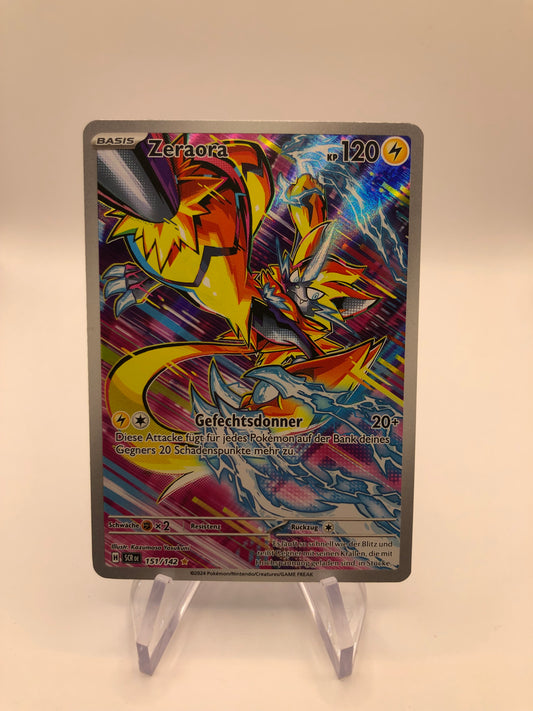 Pokemon Karten Art-Rare Zeraora 151/142 Deutsch