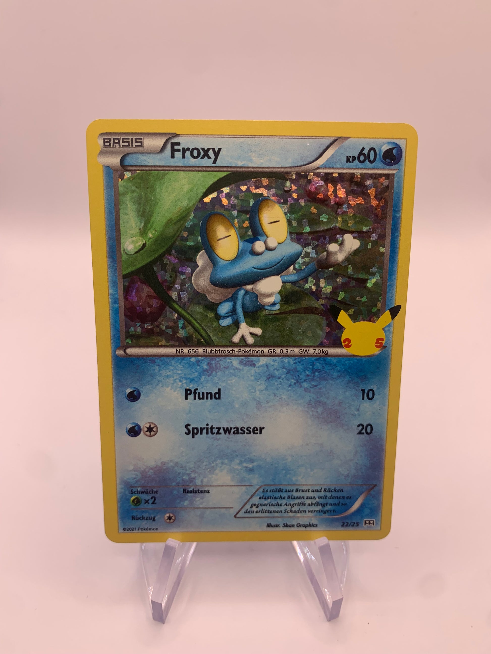 mcdonalds froakie pokemon card Pokemon Karte McDonalds Froxy 22/25 deutsch – SHPNPokestore