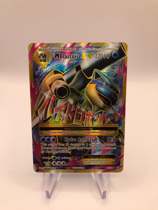 Pokemon Karte EX Fullart Turtok 102/108 Englisch
