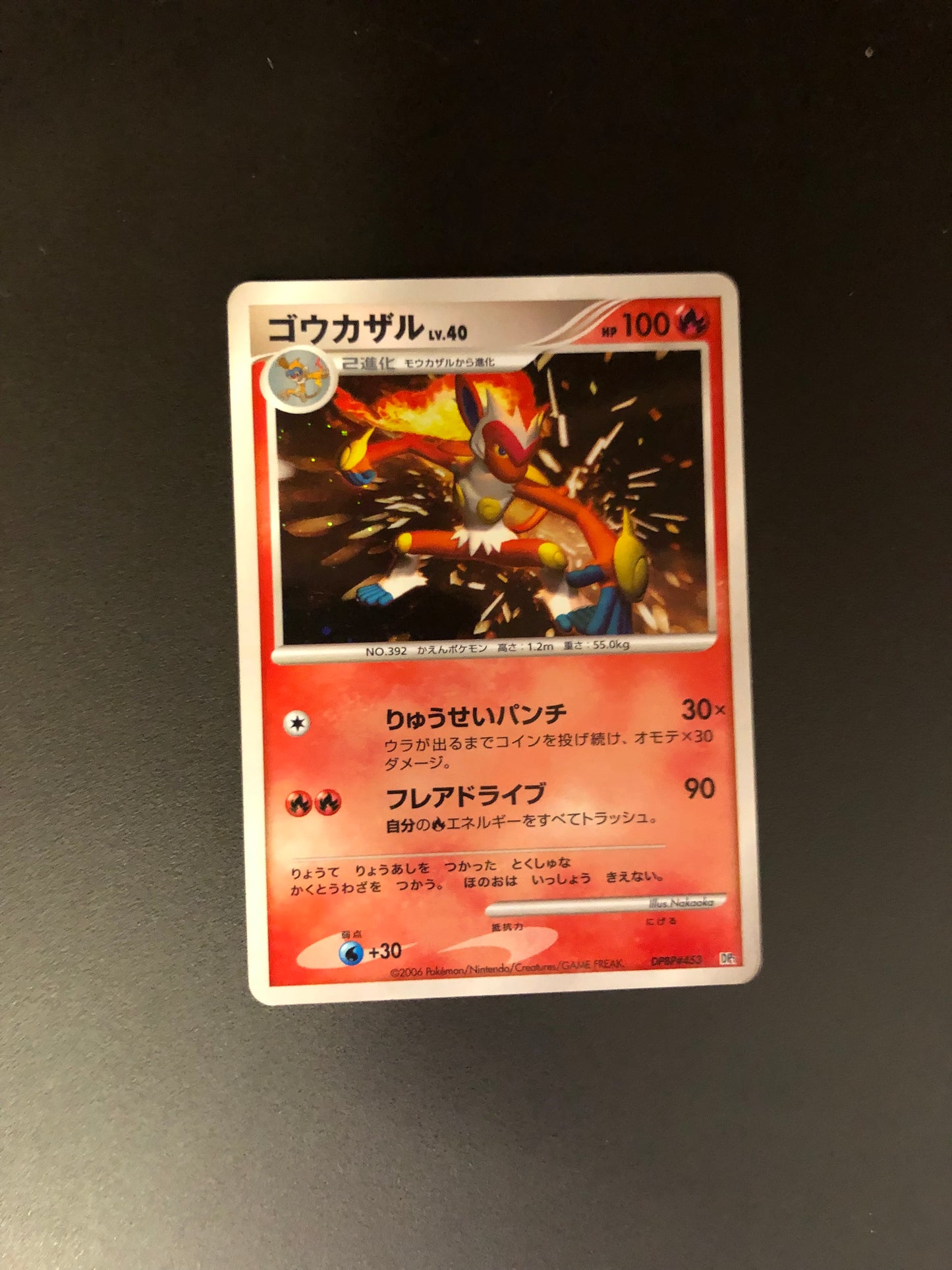 Pokemon Karte Holo Panferno DPBP#453 Japanisch