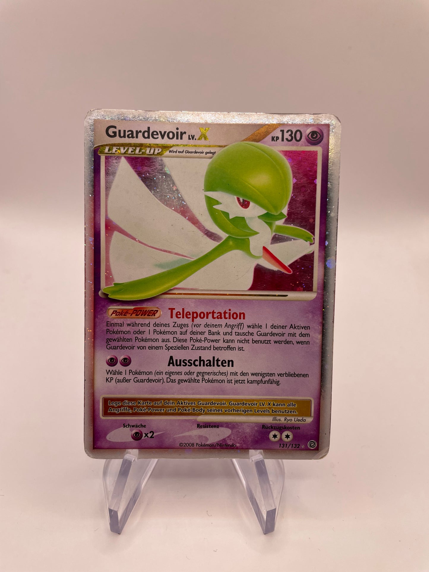 Pokemon Karte Lv.X Guardevoir 131/132 Deutsch
