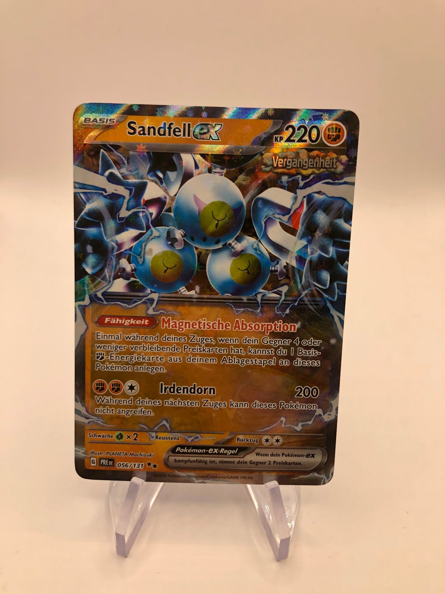 Pokemon Karte EX Sandfell 56/131 Deutsch
