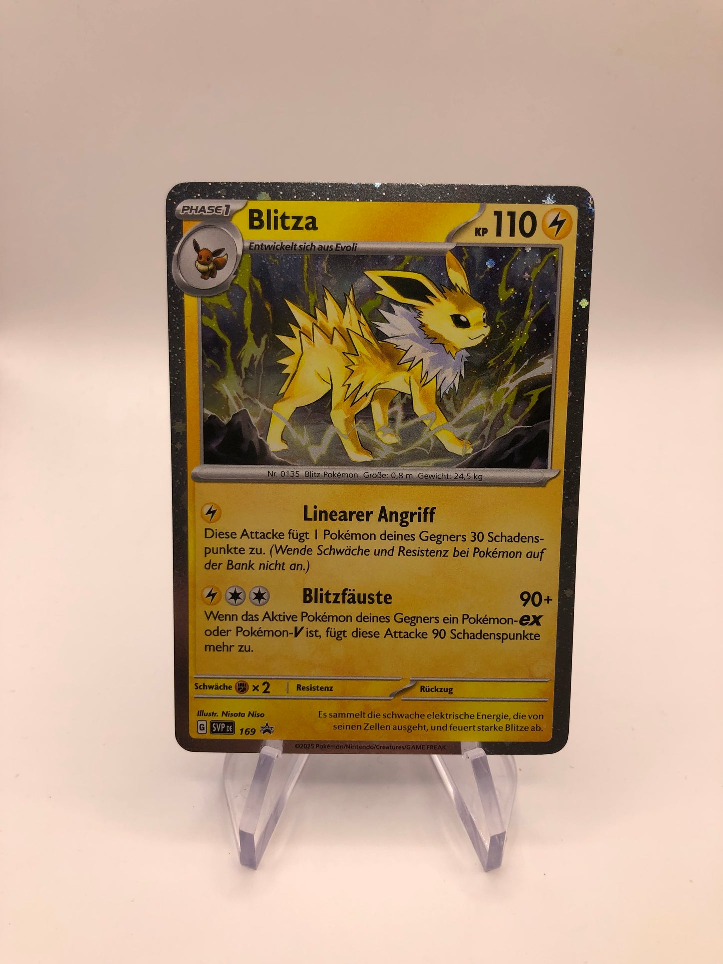 Pokemon Karte Promo Blitza 169 Deutsch