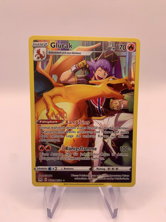 Pokemon Karten Art-Rare Glurak Tg03/Tg30 Deutsch