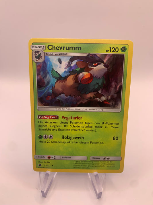 Pokemon Karte Holo Chevrumm 11/111 Deutsch