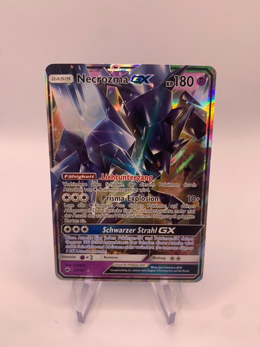 Pokemon Karte Gx Necrozma 63/147 Deutsch