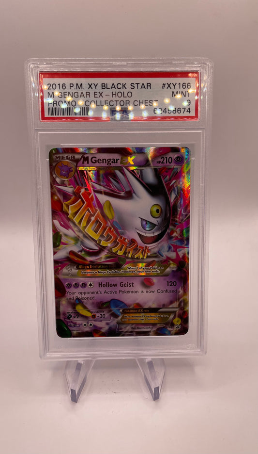 Pokemon Karte Promo EX Mega PSA 9 Gengar XY166 Englisch