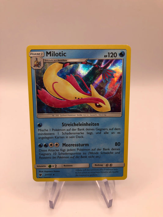 Pokemon Karte Holo Milotic 27/111 Deutsch