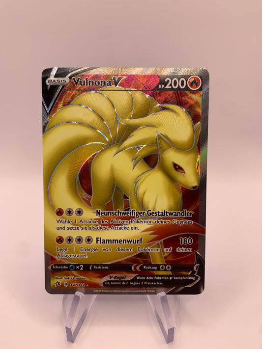 Pokémon Card V Vulnona 177/192 German