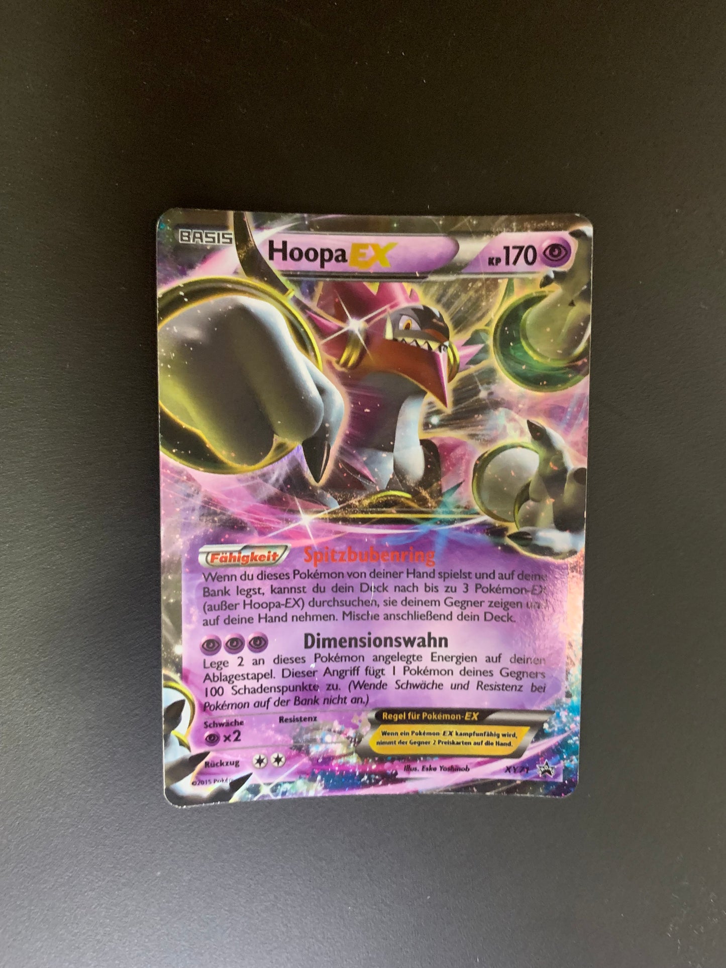 Pokemon Karte Ex Promo Hoopa XY71 Deutsch