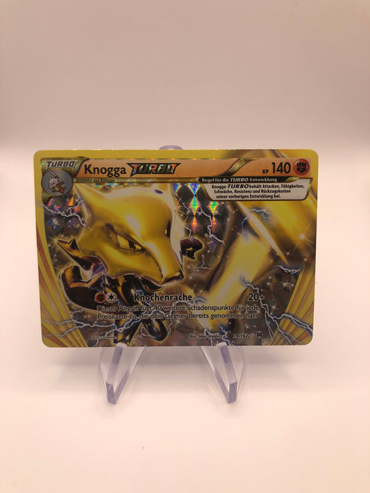 Pokémon Karte Knogga Turbo 79/162 Deutsch