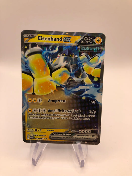 Pokemon Karte Ex Eisenhand 70/182 Deutsch