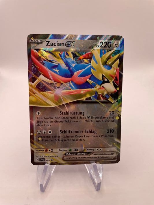Pokemon Karte Zacian ex 198 Deutsch