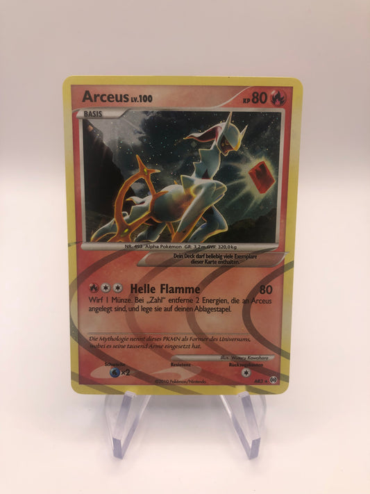 Pokemon Karte Holo Arceus AR3 Deutsch