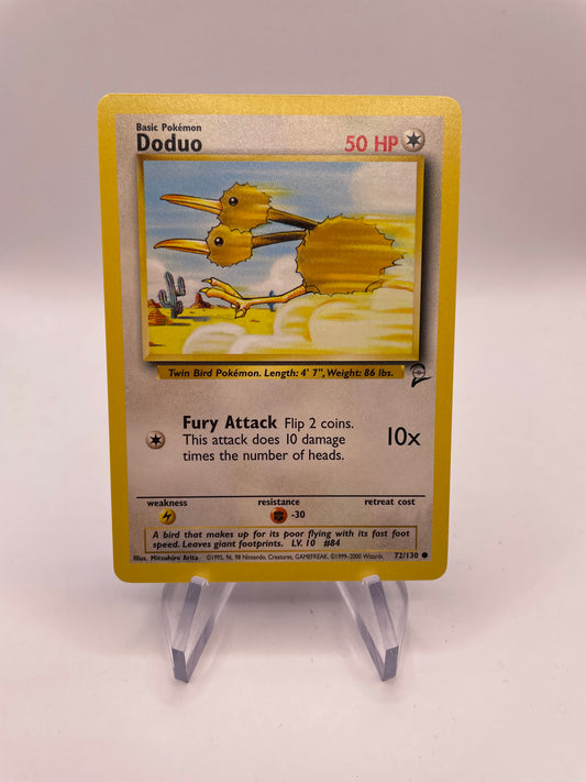 Pokemon Karte Base Set 2 Doduo 72/130 Englisch