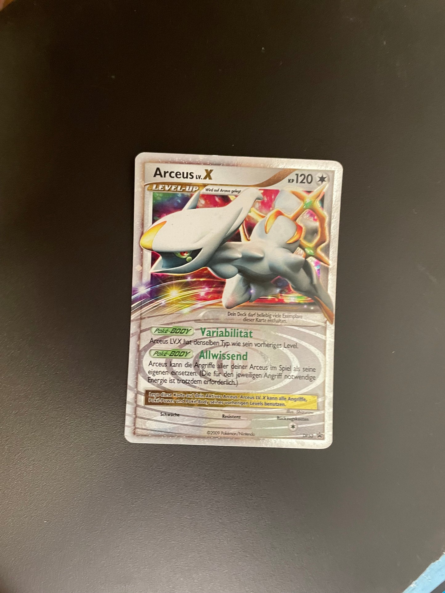 Pokemon Karte Lv.X Arceus DP53 Deutsch