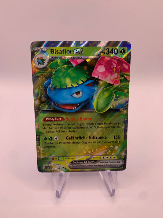 Pokemon Karte Ex Bisaflor 1/142 Deutsch